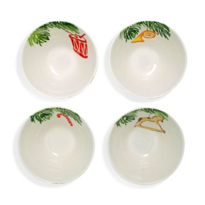 Nutcrackers Assorted Cereal Bowls, Set of 4