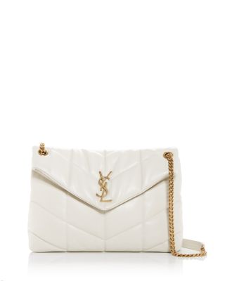 ysl monogram white