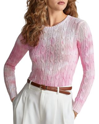 ralph lauren pink pony sweater