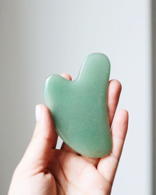 The Jade Gua Sha Facial Lifting Tool