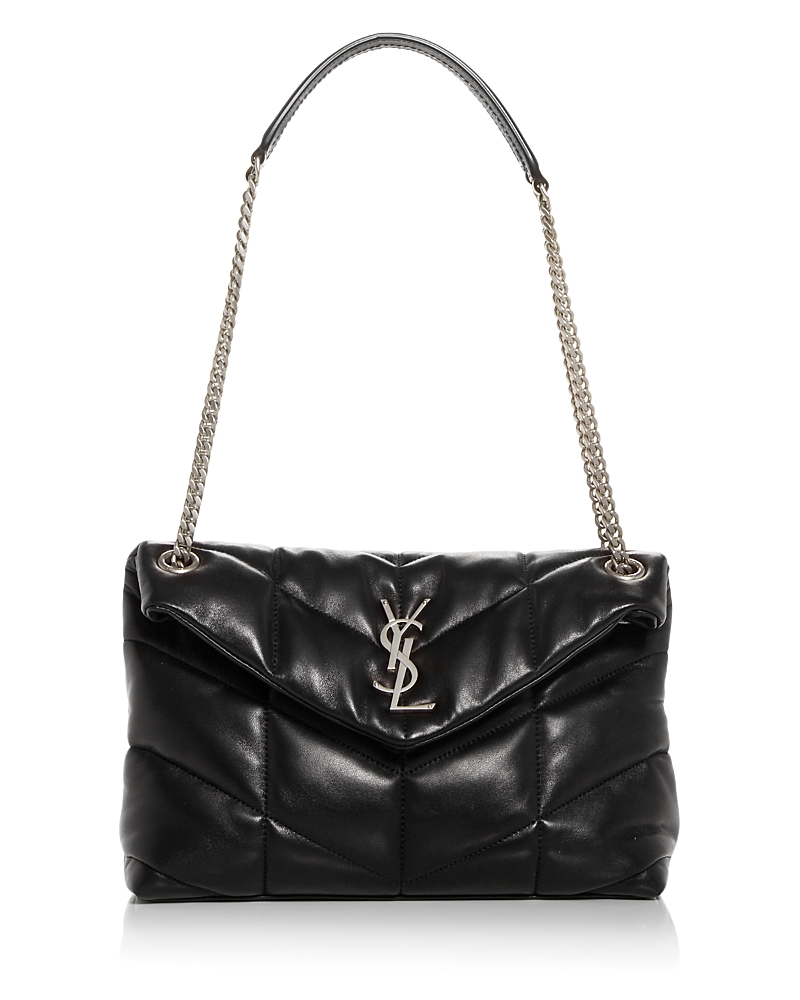 Saint Laurent Puffer Small Convertible Shoulder Bag in Nappa Leather