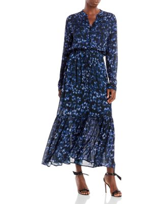 flower dress blue