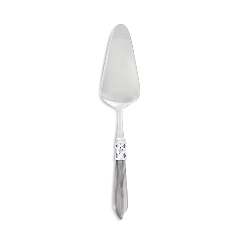 Vietri Aladdin Brilliant Pastry Server In Light Grey
