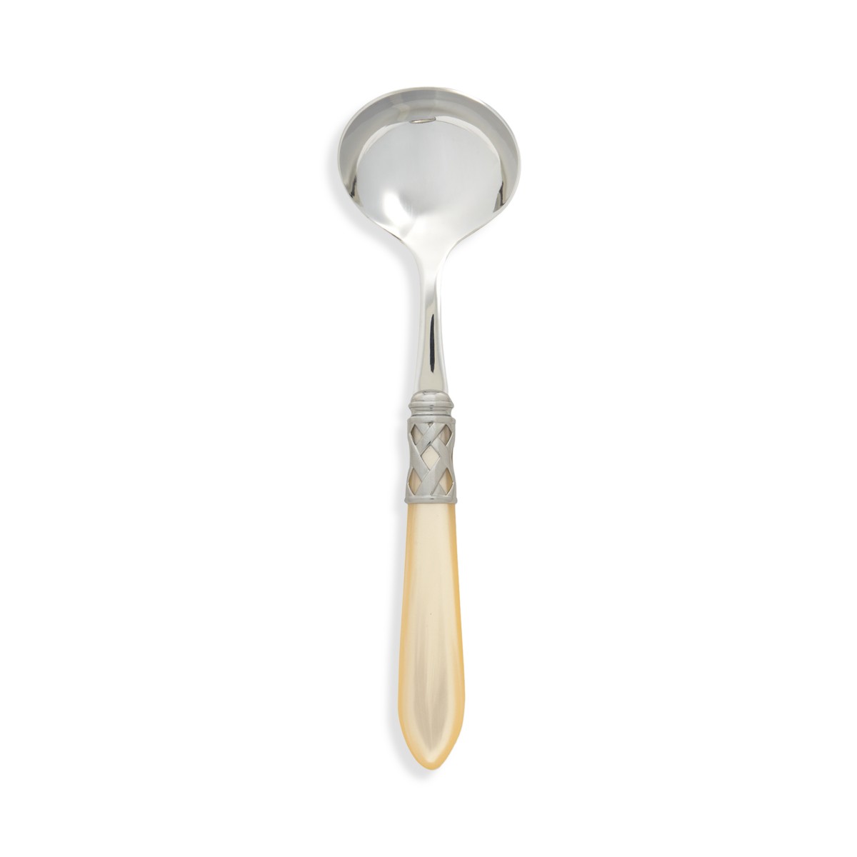 Vietri Aladdin Antique Sauce Ladle in Antique Ivory