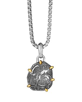 David Yurman - Sterling Silver & 18K Yellow Gold Zodiac Libra Amulet Enhancer