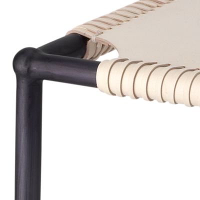  Asher Leather Counter Stool