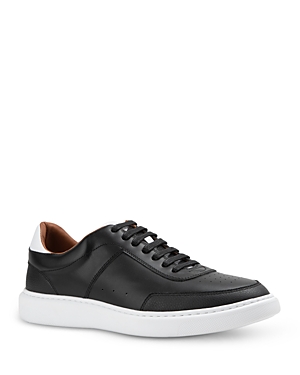 Gordon Rush Men's Newport Premium Lace Up Sneakers In Black