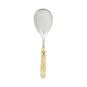 Vietri Aladdin Brilliant Gold Fleck Serving Spoon