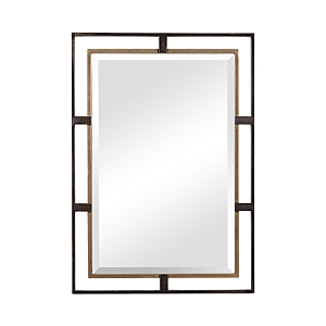 Uttermost Carrizo Rectangle Mirror In Gold/bronze