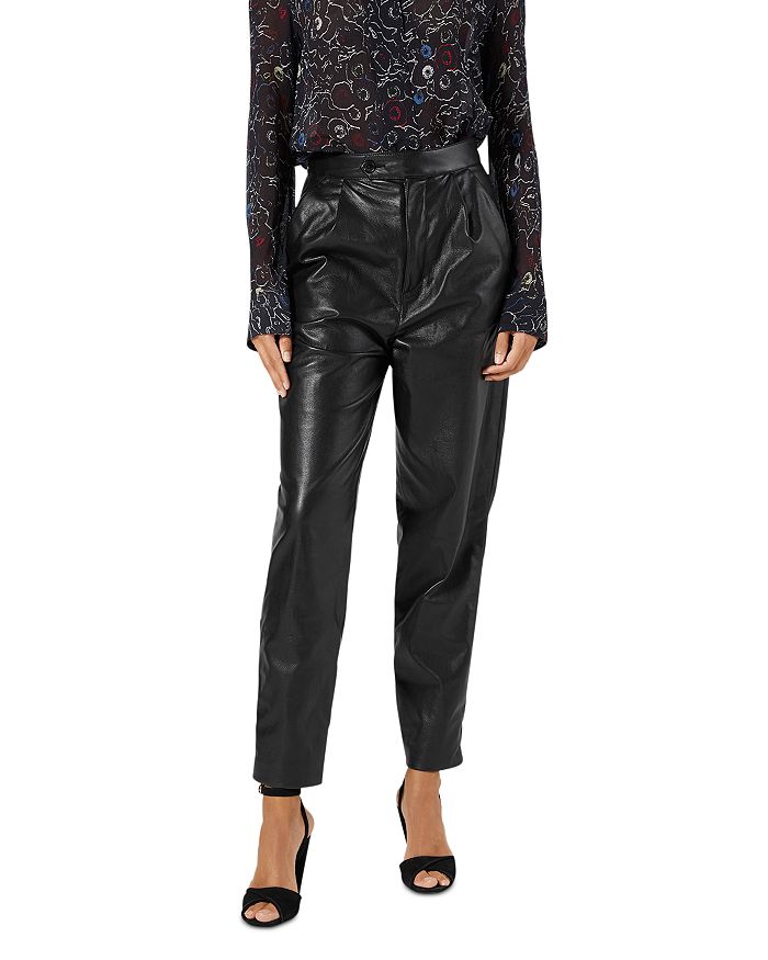Joie Ducor High Waist Faux Leather Pants | Bloomingdale's