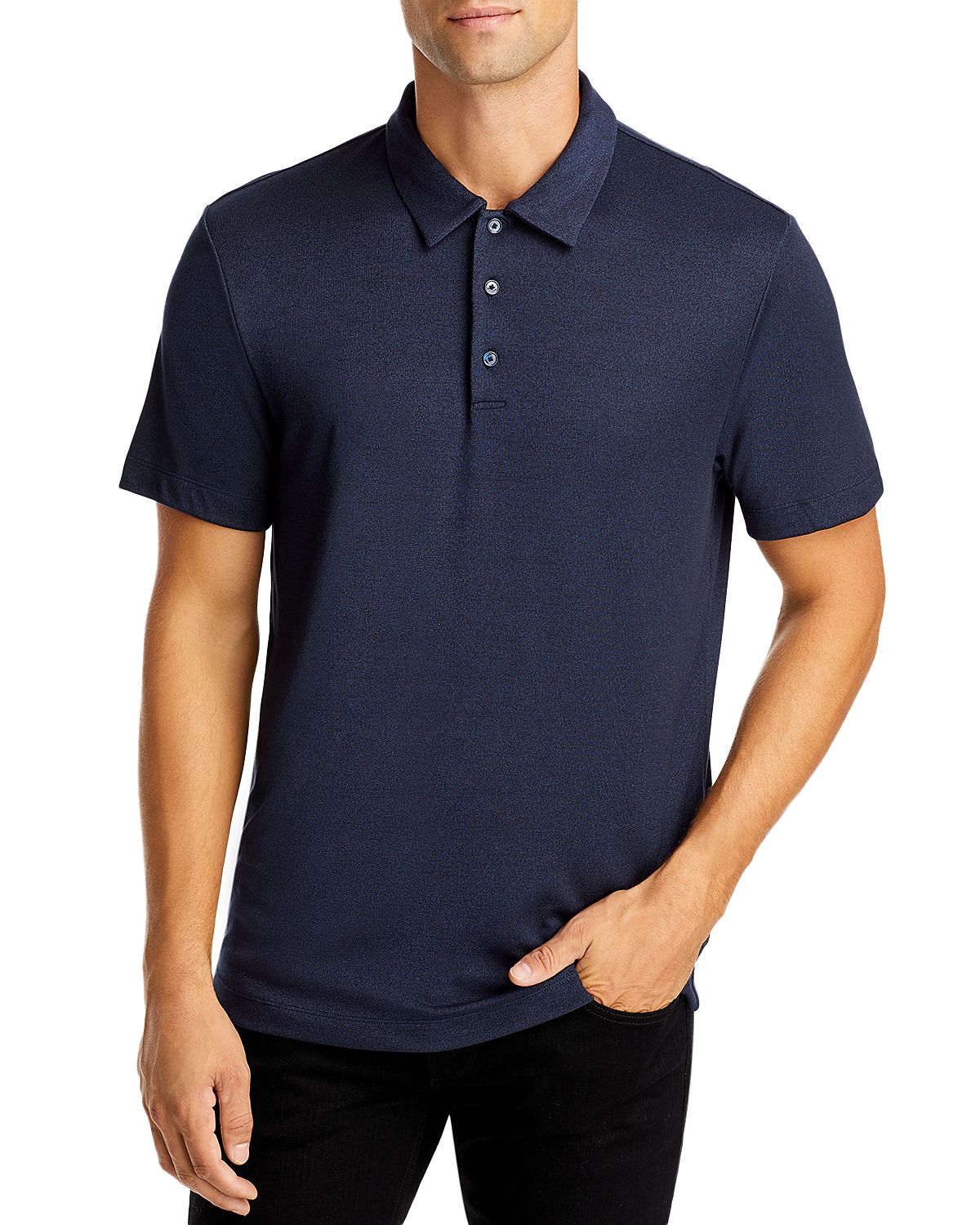 Theory Bron Anemone Jersey Polo Shirt