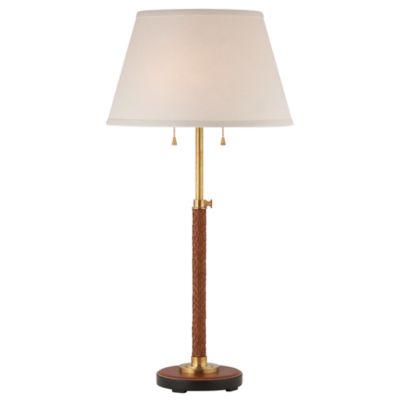 ralph lauren leather lamp