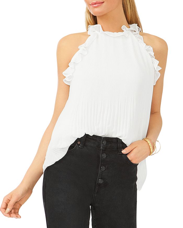 Vince camuto ruffle top 2025