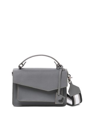 gray handbag