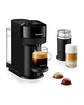 Nespresso - Vertuo Next by Breville with Aeroccino Milk Frother, Limited Edition Glossy Black