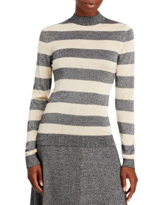 hugo boss mock neck sweater