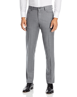 The Men's Store At Bloomingdale's Classic Fit Wool Dress Pants - 100% Exclusive In Gray