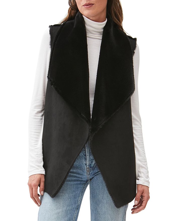 Michael Stars Gemma Reversible Faux Shearling Vest Bloomingdale s