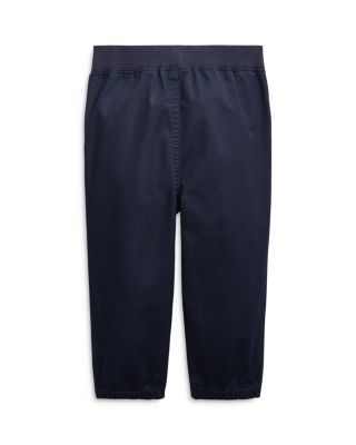 【送料&関税込】Ralph Lauren Navy Blue Cotton Joggers Ralph Lauren - Girls Navy Blue Cotton Polo Joggers
