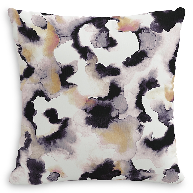 Sparrow & Wren Aqua Leo Lavender Down Pillow, 20 x 20
