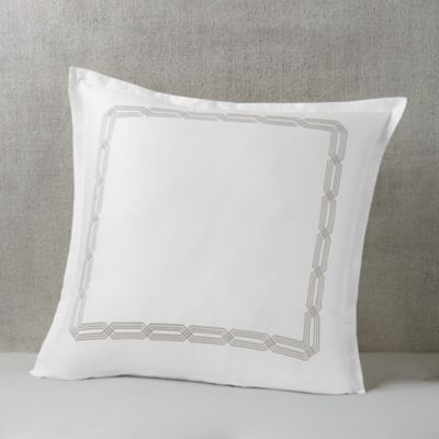 Hudson Park Collection - Italian Tivoli Embroidered Euro Sham - Exclusive