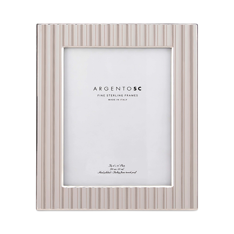 Argento Sc Fluted Sterling Silver Picture Frame, 8 X 10 In Silver