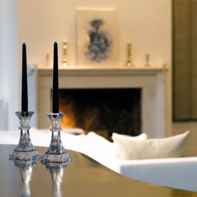 Lismore 8" Candlestick, Set of 2