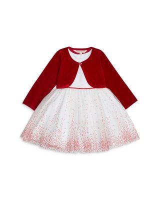 strapless open back dress Emily West Girls 7-16 Shrug Plaid Dress – S&D Kids main image 1