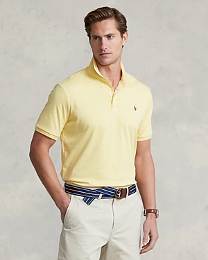 POLO RALPH LAUREN COTTON SOLID CLASSIC FIT POLO SHIRT