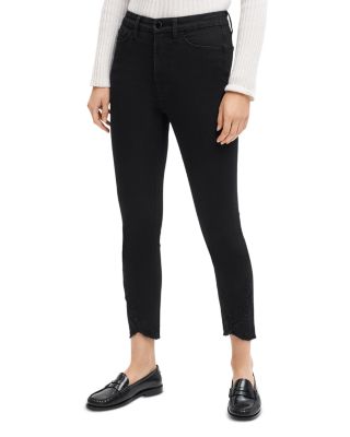 Jen 7 High Rise Ankle Skinny Jeans in 