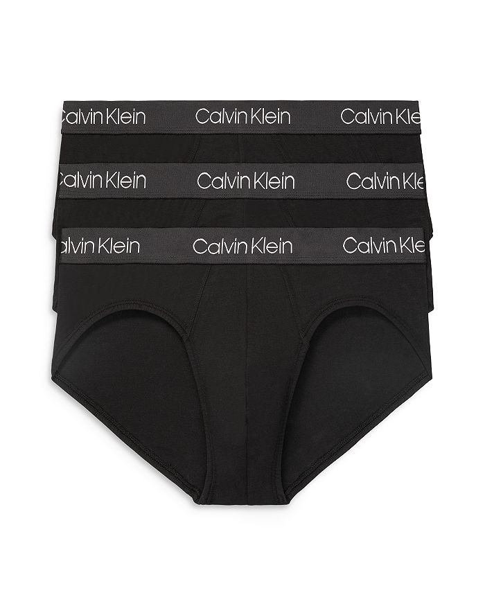 Calvin Klein - Cotton Blend Hip Briefs, Pack of 3