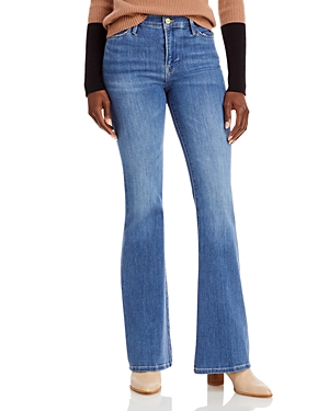 FRAME LE HIGH FLARED JEANS IN KIRAH