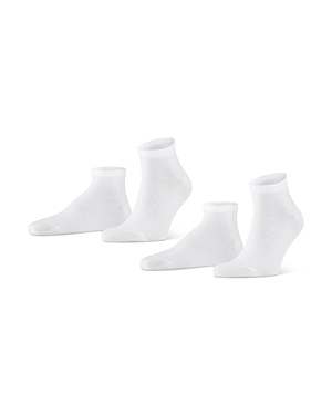 Falke Happy Ankle Socks, Pack Of 2 In White