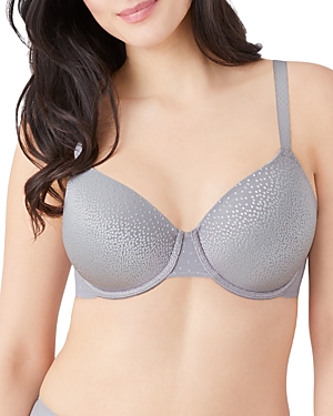 Wacoal Back Appeal Contour T-shirt Full Coverage Bra In Silver Sconce