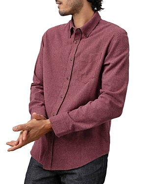 Rails Runson Slim Fit Button-up Shirt In Currant