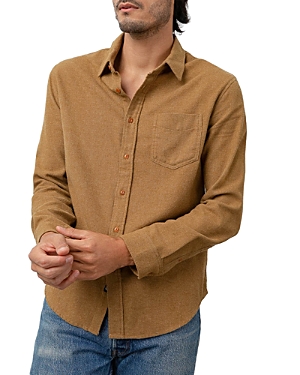 Rails Runson Slim Fit Button-up Shirt In Golden Rod