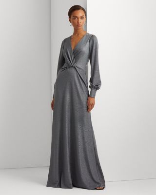 grey formal dresses long