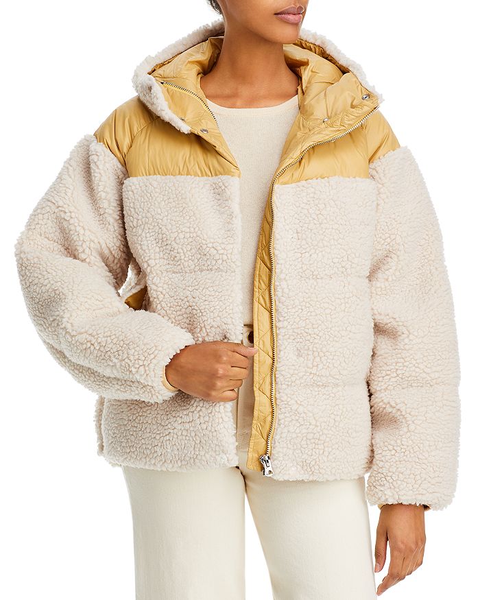 Joelle Sherpa Puffer Jacket