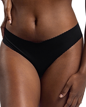 Nude Barre Scalloped Thong In 12am