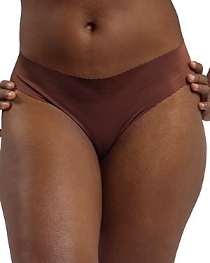 Nude Barre Scalloped Thong In 4pm
