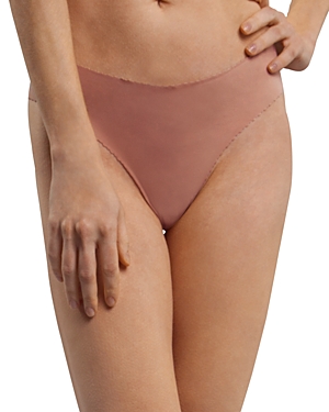 Nude Barre Women's Seamless Bikini Panty Underwear, 4PM Brown