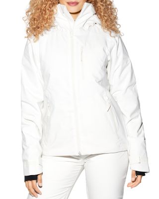 white winter jacket