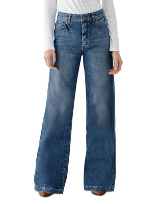 hepburn high rise wide leg jeans