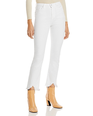 Jonathan Simkhai River Core High Rise Skinny Jeans In Distressed In Distressed