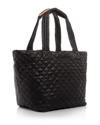 Medium Quilted Nylon Metro Tote Deluxe