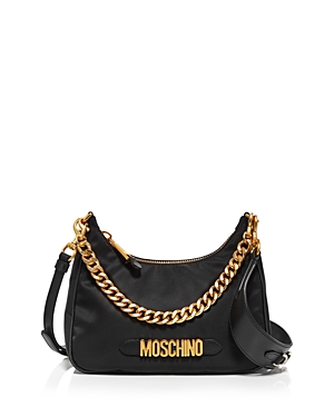 Moschino Chain Handle Shoulder Bag