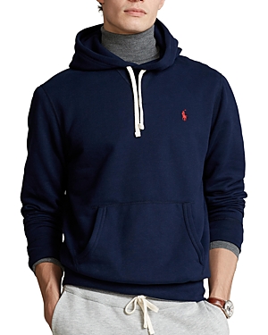 Polo Ralph Lauren Zip-up Hooded Sweatshirt In Cotton-polyester Blend In Blue