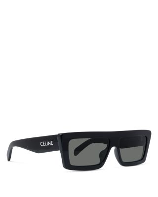 Monochroms Rectangular Sunglasses, 57mm