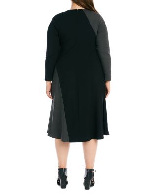 belk plus size black dresses