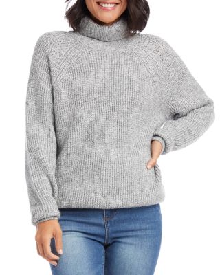 gray turtleneck women's